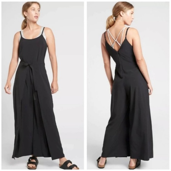 ❌SOLD❌BNWT Athleta it’s a wrap Romper - Picture 4 of 5